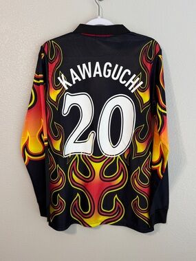 Vintage Japan 1998 Kawaguchi GK soccer jersey